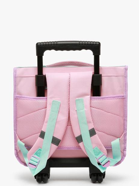 Mini Cartable  Lilo & stitch Rose wild energy 79500846 vue secondaire 4