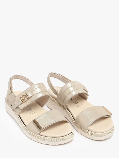 Sandales En Cuir Tamaris Or women 44 vue secondaire 1