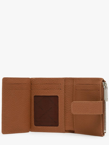 Porte-cartes Porte-monnaie Original Cuir Nathan baume Marron original n 102N vue secondaire 2