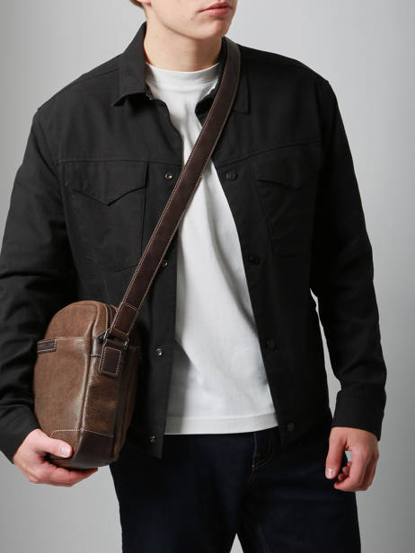 Pochette Homme Joseph Cuir Arthur & aston Marron marco 9 vue secondaire 1