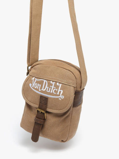 Sac Bandoulière Von dutch Beige bags NAOS vue secondaire 1