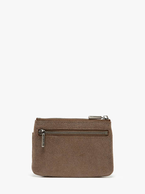 Porte-monnaie Vintage Cuir Mila louise Marron vintage 3853X vue secondaire 3