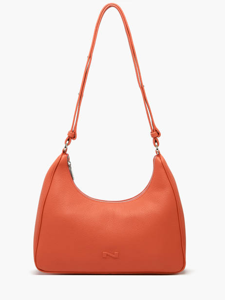 Sac Porté épaule Manaus Cuir Nathan baume Orange brasil 2