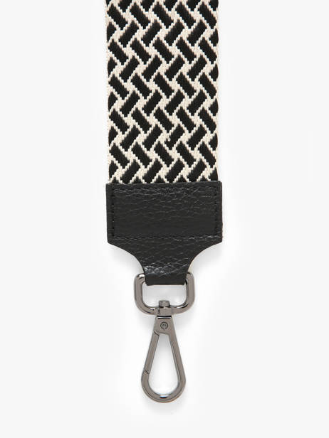 Bandoulière De Sac Caviar Milano Noir caviar CA25ZZAN vue secondaire 1