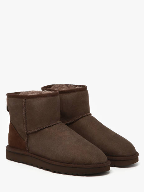 Bottes Classic Mini Ii Ugg Marron women 1016222 vue secondaire 1