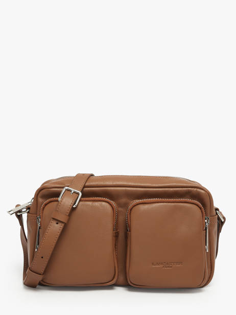 Sac Bandoulière Soft Caramella Cuir Lancaster Beige soft caramella 6