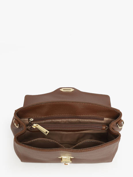 Sac Bandoulière Milano Cosmos Cuir Lancaster Marron milano cosmos 55 vue secondaire 3
