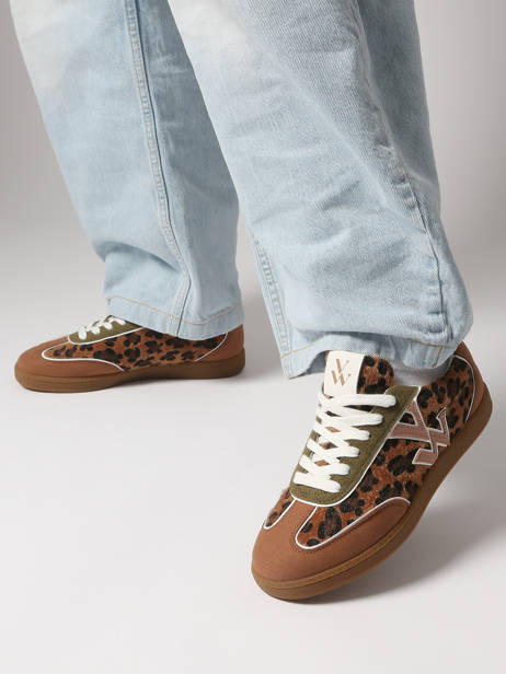 Sneakers Suzanne Vanessa wu Marron women BK2806NR vue secondaire 1