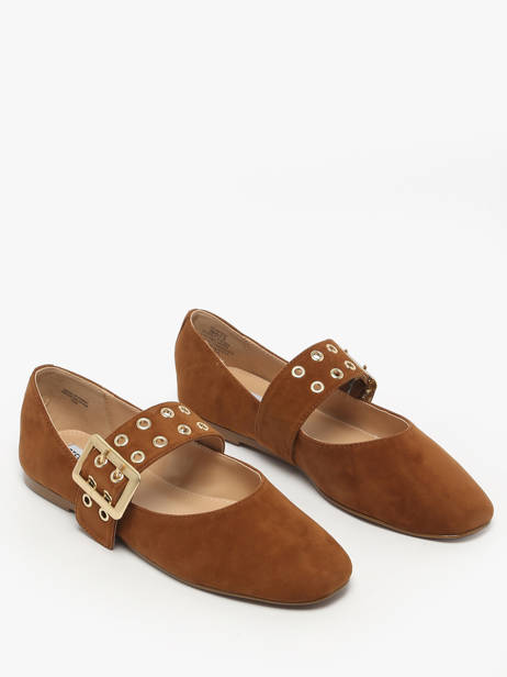 Ballerines Avec Brides En Cuir Steve madden Marron women 11004770 vue secondaire 1