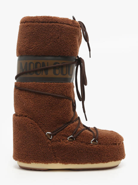 Bottes De Ski Moon boot Marron women D1403080