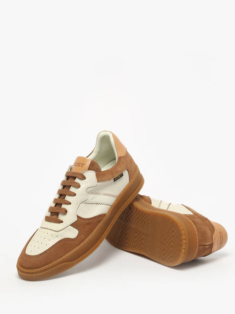 Sneakers En Cuir Kost Beige men LEGENDVM vue secondaire 2