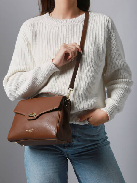Sac Bandoulière Milano Cosmos Cuir Lancaster Marron milano cosmos 55 vue secondaire 1
