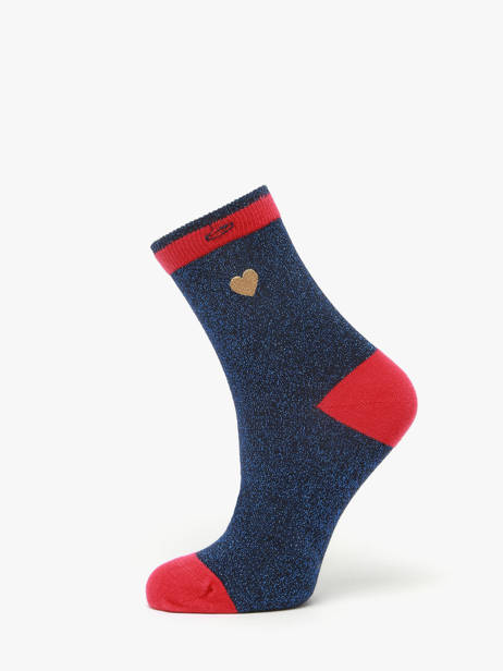 Chaussettes Cabaia Bleu socks women SEK