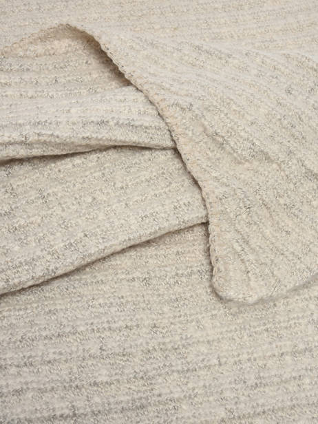 Écharpe Pyron En Maille Pieces Blanc pyron 17105988 vue secondaire 1