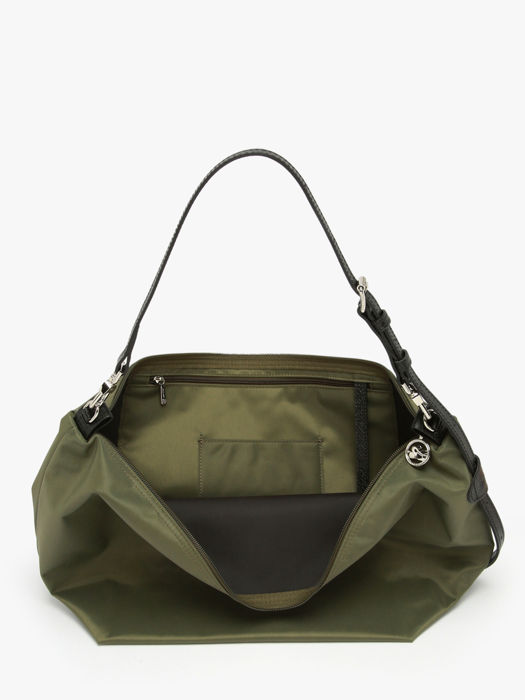 Longchamp Besace longchamp toile Besaces Vert