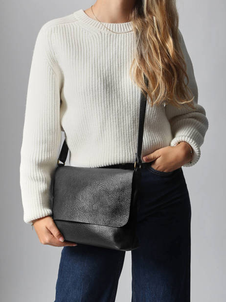 Sac Bandoulière Soft Miniprix Noir soft MD5234 vue secondaire 1