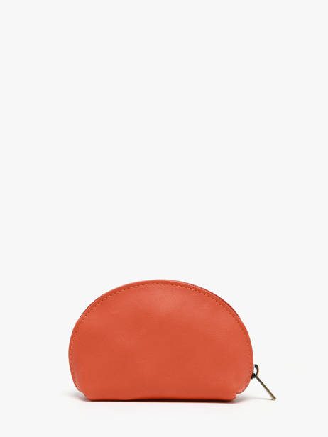 Porte-monnaie Marina Cuir Katana Orange marina 753007 vue secondaire 2