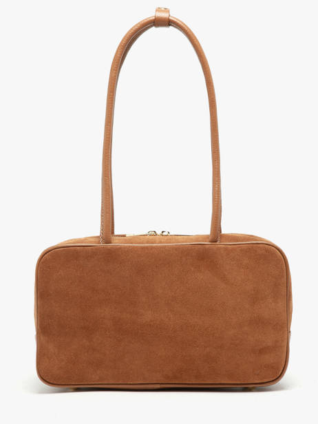 Sac Porté épaule Velvet Caviar Cuir Milano Marron velvet caviar VC25093 vue secondaire 4