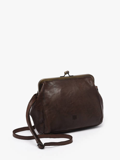Cross Body Tas Heritage Leather Biba Brown heritage BT22 other view 2