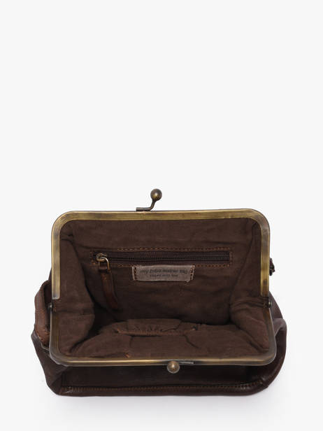 Cross Body Tas Heritage Leather Biba Brown heritage BT22 other view 3