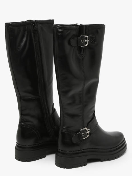 Bottes En Cuir Mjus Noir women L97305 vue secondaire 2