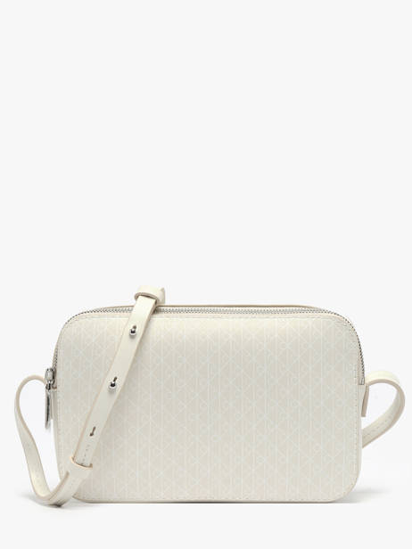 Sac Bandoulière Coated Emblem Calvin klein jeans Blanc coated emblem 4F3268G