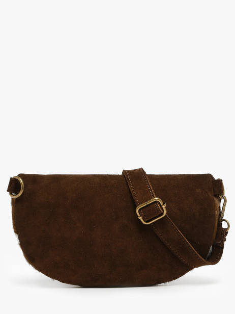Sac Banane Milano Marron mucca VM25061 vue secondaire 4