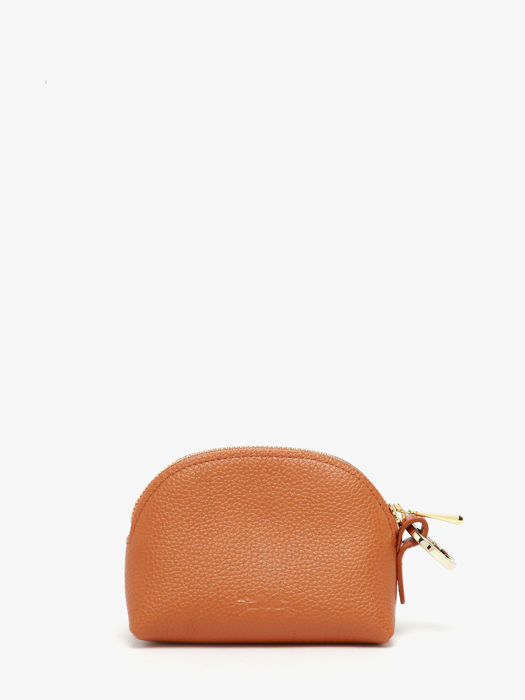Longchamp Le foulonné Porte-monnaie Orange