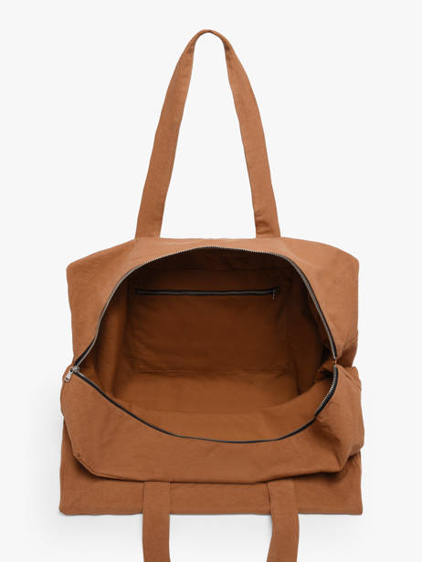 Le Grand Sac Shopping Elzevir Coton Recyclé Rivedroite Marron timeless ELZEVTIM vue secondaire 3