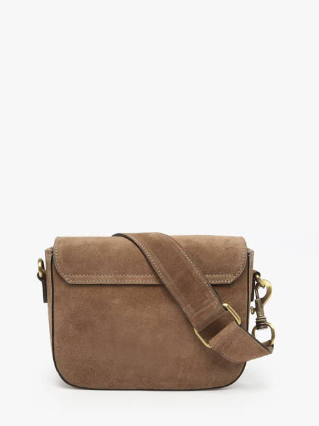 Sac Bandoulière Velvet Cuir Milano Beige velvet VE260611 vue secondaire 4