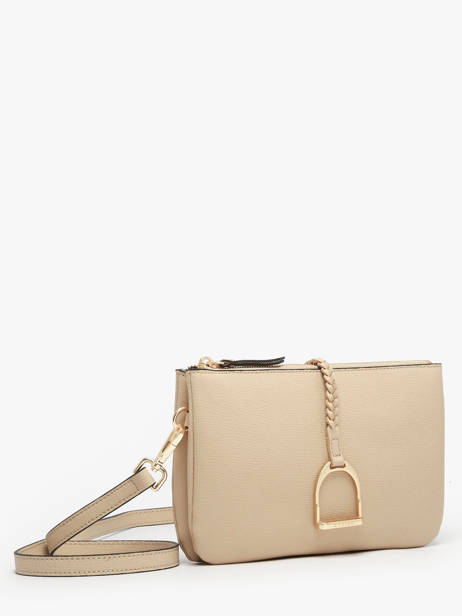Sac Bandoulière Torsade Cuir Etrier Beige torsade ETOS0142 vue secondaire 2