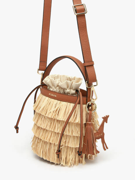 Sac Bandoulière S King Etrier Marron king EKIN183S vue secondaire 3