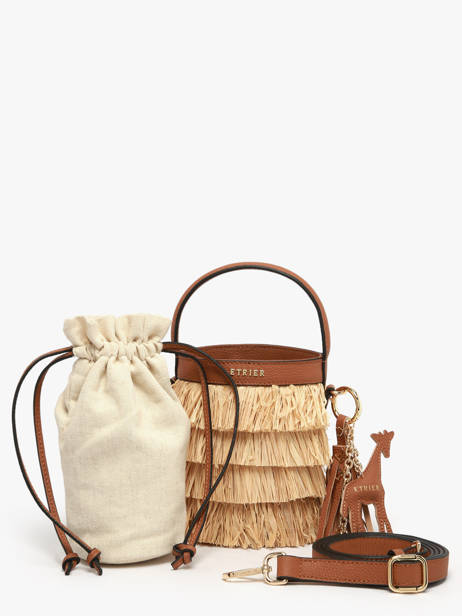 Sac Bandoulière Xs King Etrier Marron king EKIN183X vue secondaire 4