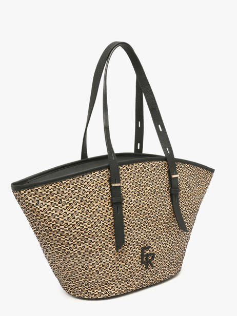 Sac Porté épaule Camargue Cuir Etrier Noir camargue ECAM168L vue secondaire 2