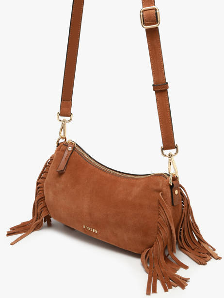 Shoulder Bag S Country Etrier Brown country ECOU203S other view 2
