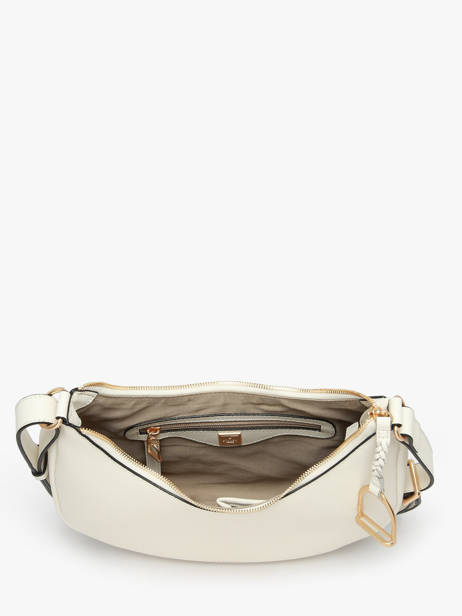 Sac Bandoulière Torsade Cuir Etrier Blanc torsade ETOS167M vue secondaire 3