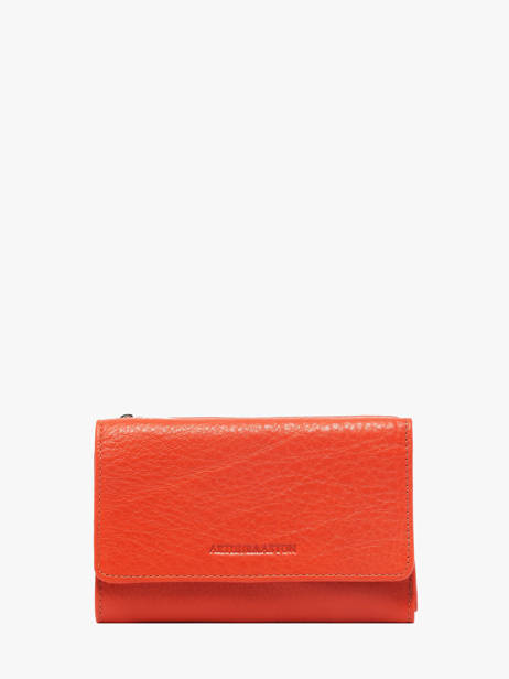 Porte-monnaie Ange Cuir Arthur & aston Orange ange 239