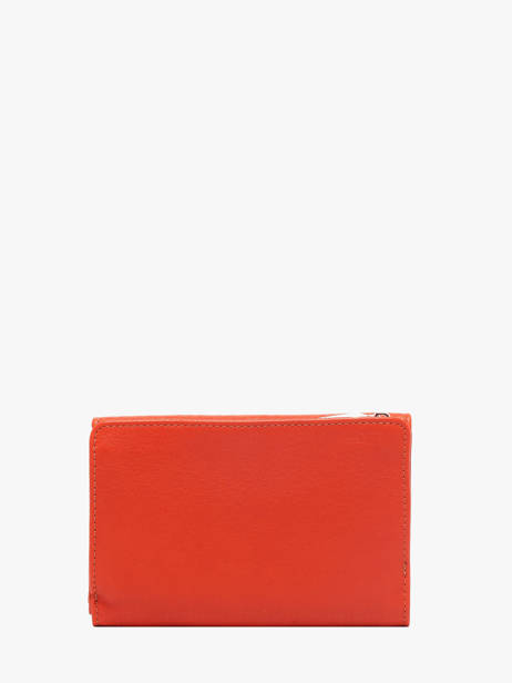 Porte-monnaie Ange Cuir Arthur & aston Orange ange 239 vue secondaire 3