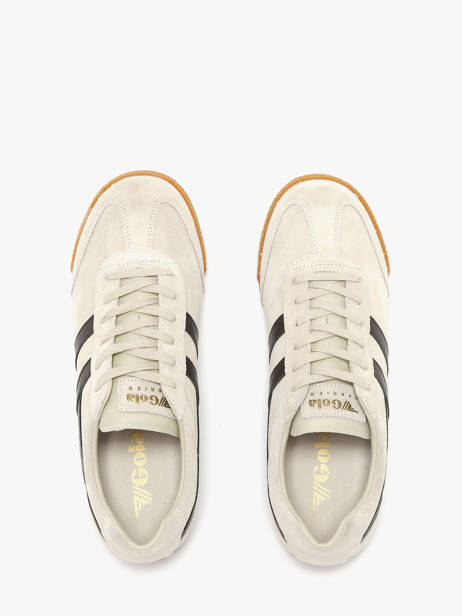 Sneakers Harrier En Cuir Gola Beige men CMA192 vue secondaire 3