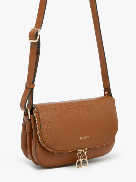 Sac Bandoulière S Tradition Cuir Etrier Beige tradition ETRA059S vue secondaire 2