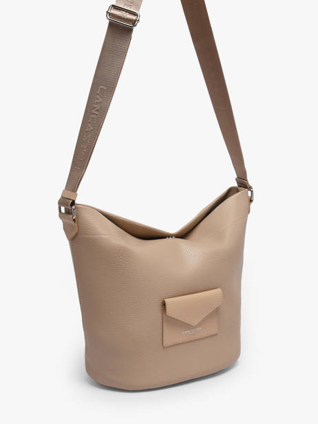 Sac Bandoulière Maya Double Kba Lancaster Beige maya double kba 107 vue secondaire 2