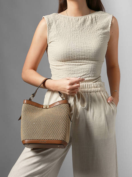 Sac Bandoulière Baobab Etrier Marron baobab EBAO186M vue secondaire 1