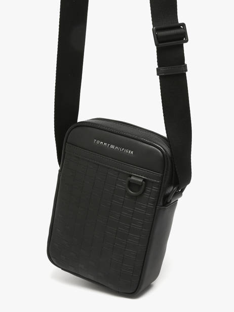 Sac Bandoulière Tommy hilfiger Noir modern tommy AM14019 vue secondaire 2