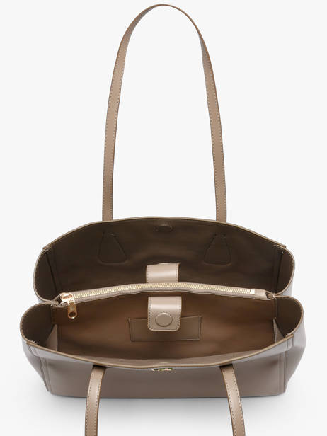 Sac Porté épaule Hardware Monogram Polyester Calvin klein jeans Marron hardware monogram 4F3442G vue secondaire 2