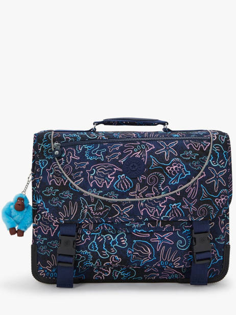 2-compartment Satchel Kipling Blue back to school / pbg PBGI6543