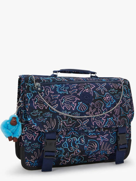 2-compartment Satchel Kipling Blue back to school / pbg PBGI6543 other view 2