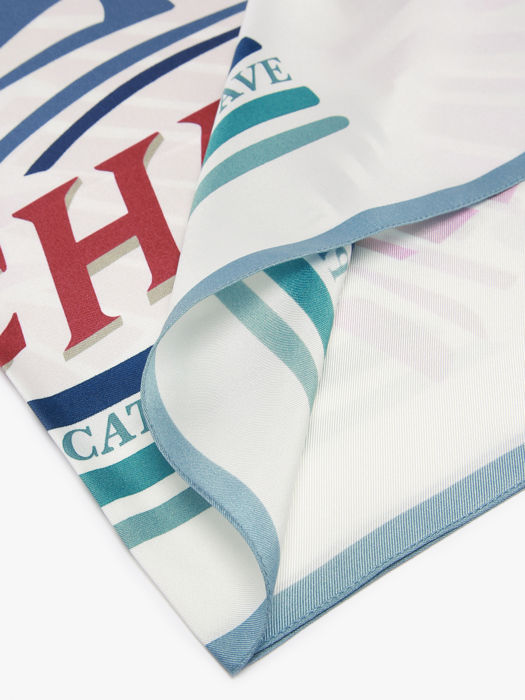 Longchamp Soie gots Etole Orange