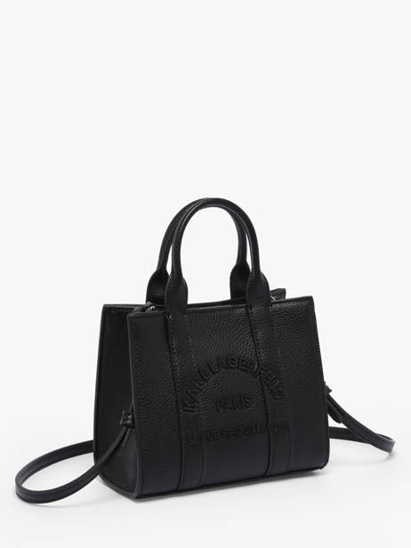 Sac Xs Rsg Cuir Avec Bandoulière Karl lagerfeld Noir rsg B1W30042 vue secondaire 2