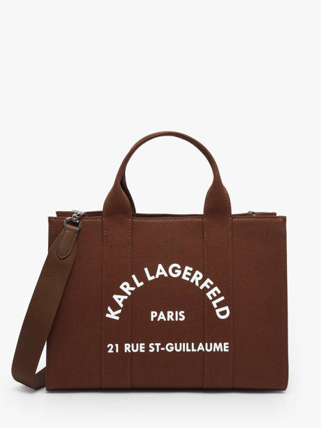Sac Porté Main Rsg Coton Karl lagerfeld Marron rsg A1W50010