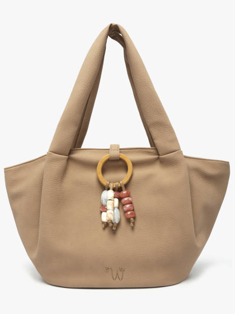 Sac Porté épaule Woomen Beige camomille pearl WCAE07